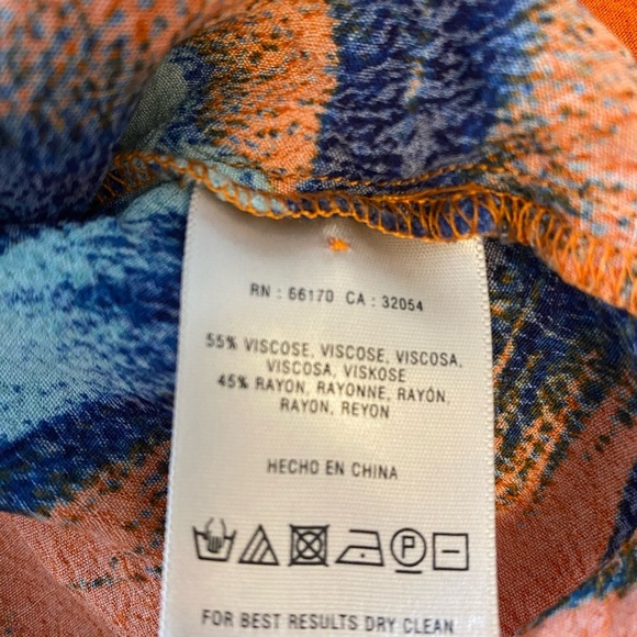 Anthropologie Maeve Floral Dress High Low Sleeveless Size 2 - Picture 10 of 10